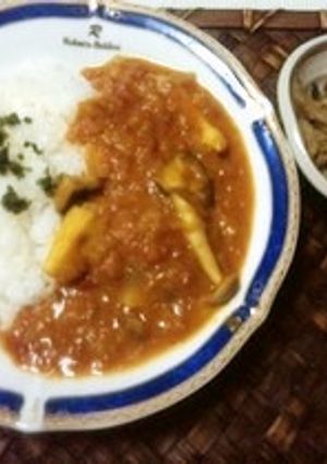 キノコたっぷりトマトカレー♡-レシピのメイン写真