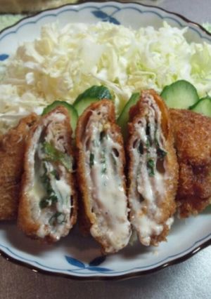 大葉とチーズのポークカツ-レシピのメイン写真