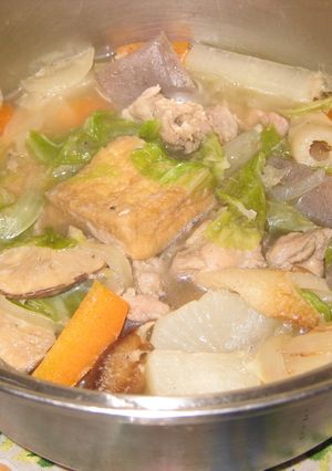 生姜たっぷり鍋を食べて☆風邪クンバイバイ-レシピのメイン写真