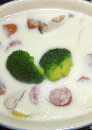 ウインナークリームスープ★500Kcal-レシピのメイン写真