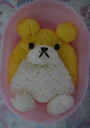 キャラ弁　ハムスター-レシピのメイン写真