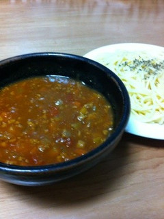 カレーつけパスタ-レシピのメイン写真