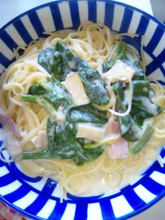 レンジでお店の味!本格クリームパスタ-レシピのメイン写真