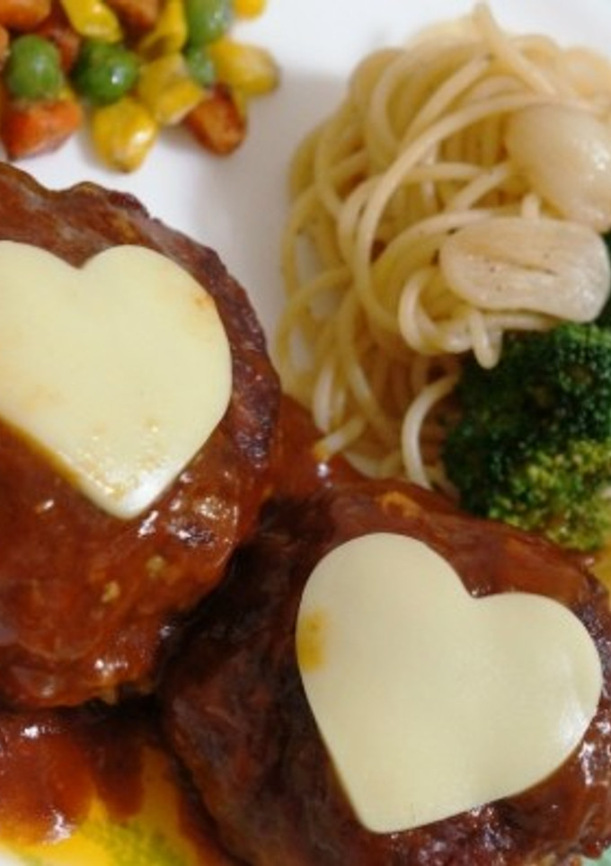 ふわとろ煮込みハンバーグ-レシピのメイン写真