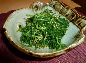 綺麗になれる？！若芽ひじきの胡麻ダレ和え-レシピのメイン写真