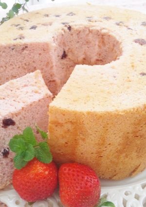 苺ヨーグルト✿シフォン-レシピのメイン写真