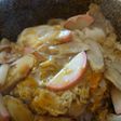 かまぼことごぼうの卵とじ丼