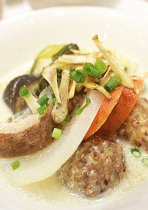 高きびの豆乳鍋-レシピのメイン写真