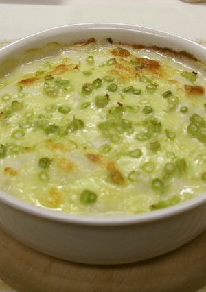 豆腐でヘルシー！梅グラタン-レシピのメイン写真