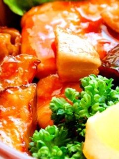 【カフェ丼】ささみの柚子胡椒てりやき-レシピのメイン写真