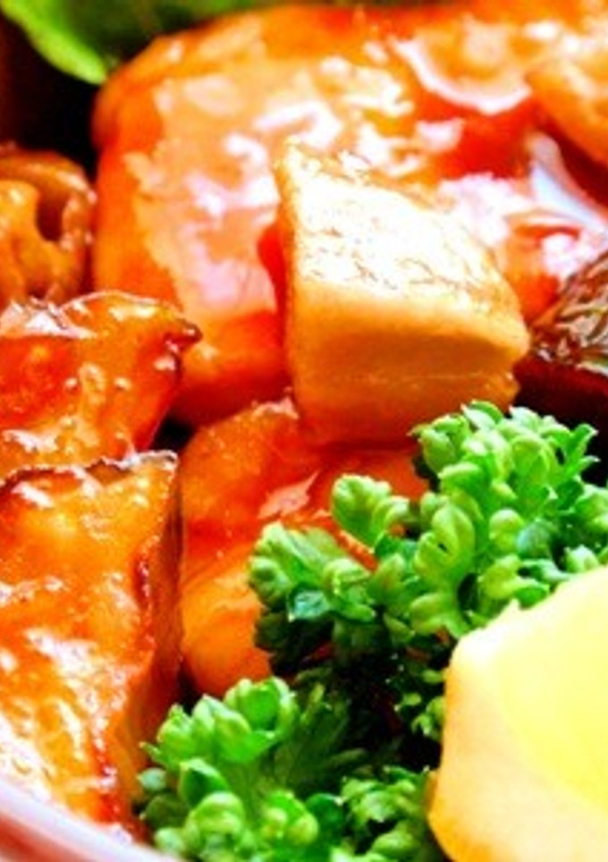 【カフェ丼】ささみの柚子胡椒てりやき-レシピのメイン写真