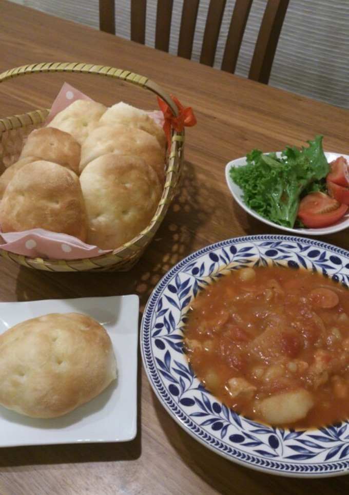 ひよこ豆と具だくさんトマト煮込み-レシピのメイン写真