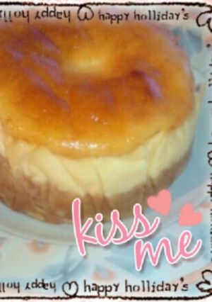 簡単*我が家のベイクドチーズケーキ-レシピのメイン写真