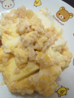 簡単♪お豆腐の肉みそ卵とじ-レシピのメイン写真