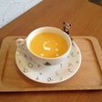 **にんじんとコーンのクリームスープ**