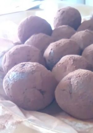 オレンジジュース入り生チョコトリュフ-レシピのメイン写真