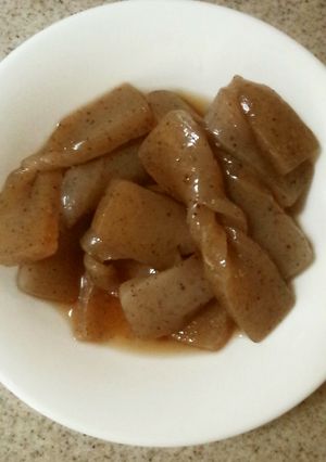 簡単こんにゃく煮-レシピのメイン写真