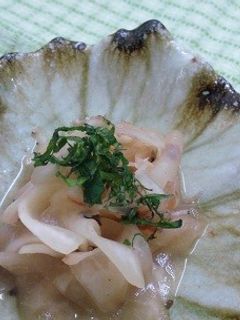めっちゃあっさり☆かぶらの梅しそ和え☆-レシピのメイン写真