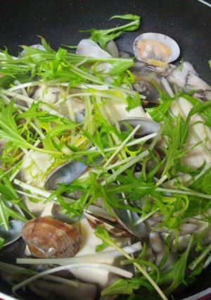 あさり･舞茸･豆腐の生姜煮-レシピのメイン写真