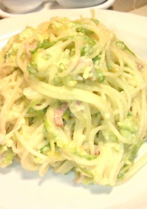かなるンちのキャベツたっぷりカルボナーラ-レシピのメイン写真