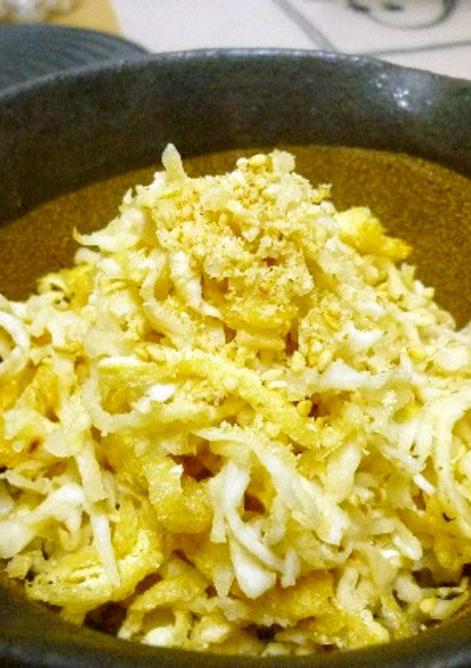 簡単！切り干し大根と油揚げの塩麹きんぴら-レシピのメイン写真
