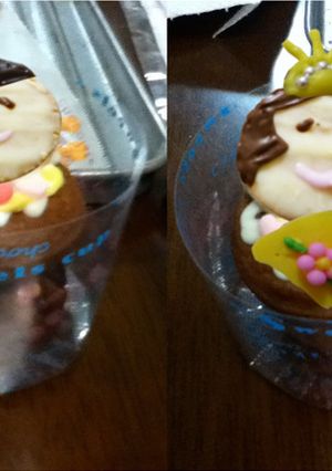 ひな祭りホワイトデーに♪ドーナツパペット-レシピのメイン写真