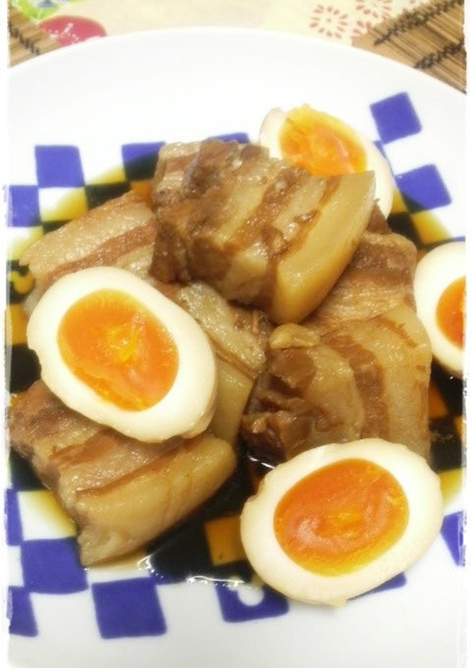 ル・クルーゼで豚の角煮　（翌日のおかず）-レシピのメイン写真