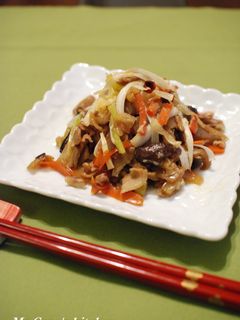 モリモリ!ご飯がすすむピリ辛豚根菜煮-レシピのメイン写真