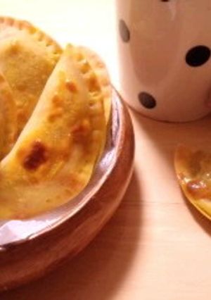 簡単！餃子？いいえ、かぼちゃパイです！-レシピのメイン写真