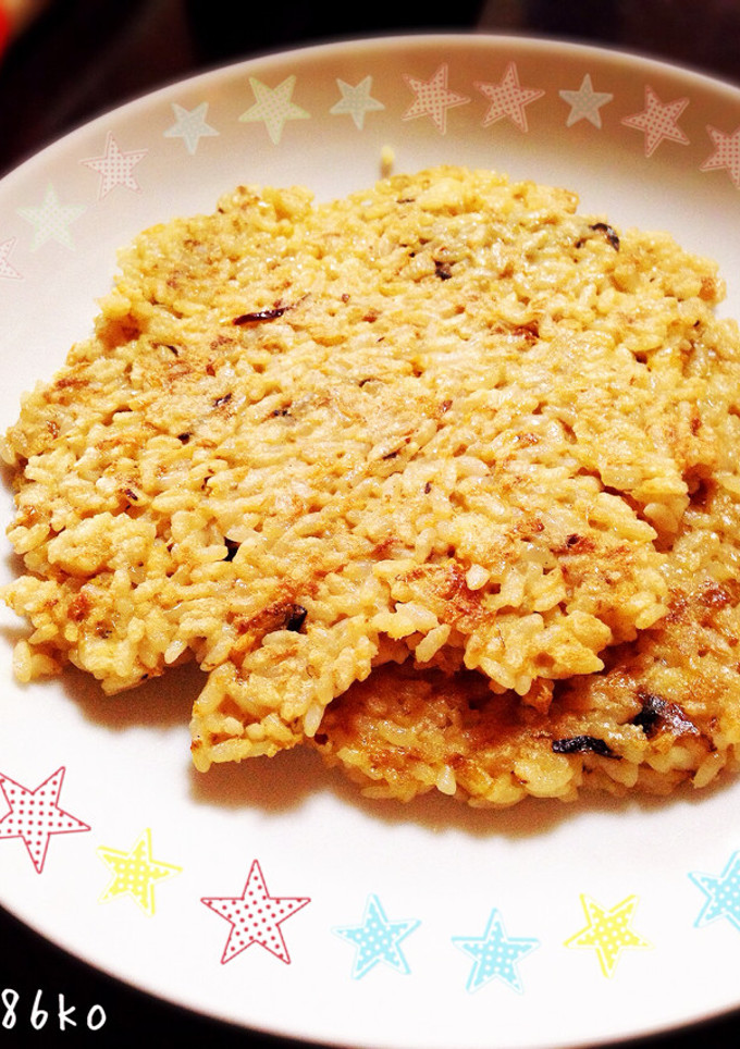 ずぼらさんの朝にぴったり！ごはん焼き♪-レシピのメイン写真