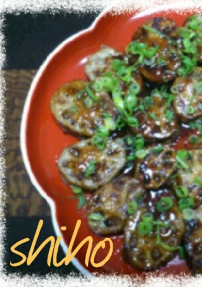 簡単！蓮根の挟み焼き-レシピのメイン写真