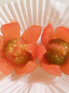 プチトマトのお花-レシピのメイン写真