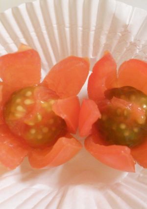 プチトマトのお花-レシピのメイン写真