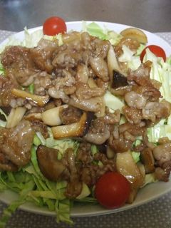 キャベツがすすむ豚ときのこの甘辛炒め-レシピのメイン写真
