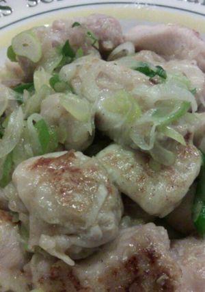 塩麹で！鶏肉のネギだく炒め-レシピのメイン写真