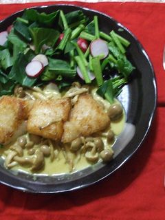 白身魚のソテーカレー風味クリームソース-レシピのメイン写真