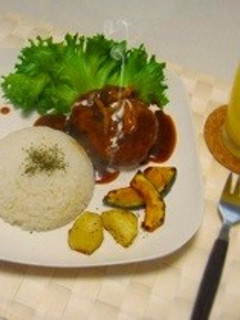 簡単煮込みハンバーグ♥-レシピのメイン写真