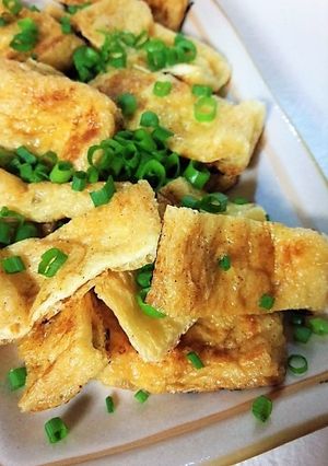 超簡単！焼き油揚げ☆-レシピのメイン写真