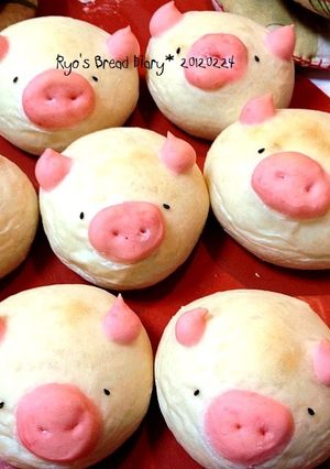 ぶたさんの、パン＊-レシピのメイン写真