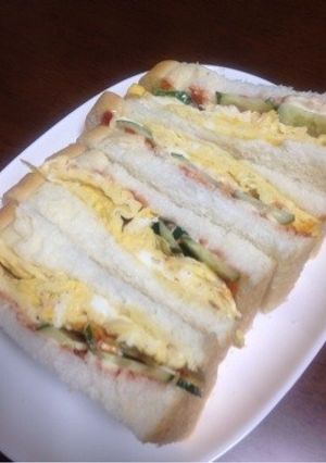 関西の味!卵サンド-レシピのメイン写真