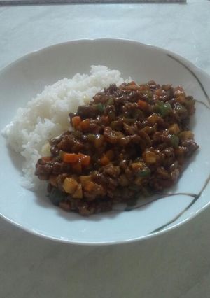 市販のルゥーで☆簡単ドライカレー-レシピのメイン写真