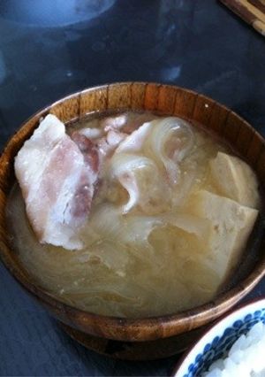 深夜食堂00篇-子俊流豚汁-レシピのメイン写真