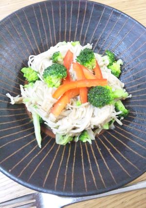 エノキのペペロンチーノdeダイエット-レシピのメイン写真