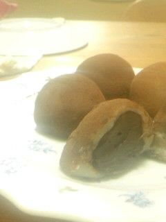 レンジで簡単*生チョコ大福*-レシピのメイン写真