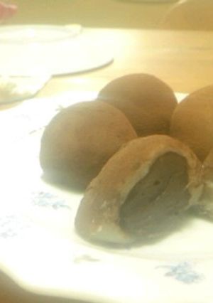 レンジで簡単*生チョコ大福*-レシピのメイン写真