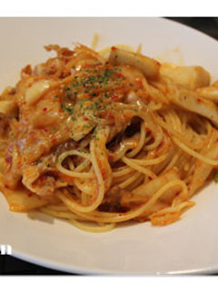 豚キムチーズパスタ-レシピのメイン写真