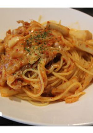 豚キムチーズパスタ-レシピのメイン写真