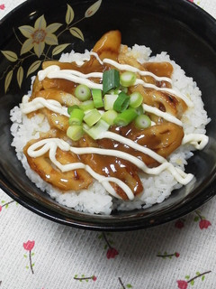 これで満足して><!節約竹輪丼-レシピのメイン写真