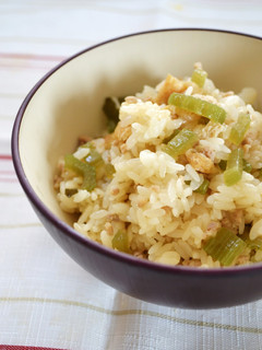 パクパク美味しい!!幸せ♡蕗(フキ)ご飯-レシピのメイン写真