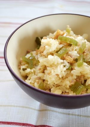 パクパク美味しい!!幸せ♡蕗(フキ)ご飯-レシピのメイン写真